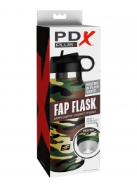 Мастурбатор в камуфляжной колбе Fap Flask - Pipedream - в Уфе купить с доставкой