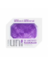 Фиолетовый мастурбатор-стимулятор Tenga Uni Amethyst - Tenga - в Уфе купить с доставкой