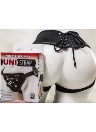 Универсальные трусики Harness UNI strap с корсетом - LOVETOY (А-Полимер) - купить с доставкой в Уфе