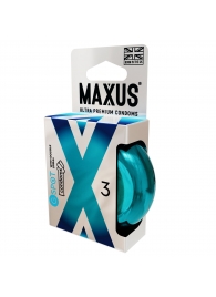 Презервативы Maxus G spot с двойной спиралью - 3 шт. - Maxus - купить с доставкой в Уфе