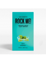 Жидкий вибратор Nuei Rock Me! с ароматом мяты - 20 мл. - Nuei cosmetics - купить с доставкой в Уфе