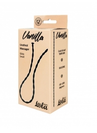 Черный уретральный массажер Glide Small - 30 см. - Lola Games - купить с доставкой в Уфе