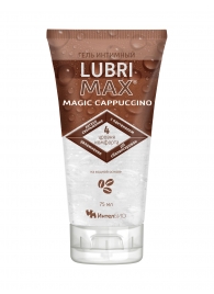 Интимный гель-смазка на водной основе Lubrimax Magic Cappuccino - 75 мл. - ИнтелБИО - купить с доставкой в Уфе