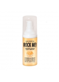 Жидкий вибратор Nuei Rock Me! с ароматом печенья и сливок - 20 мл. - Nuei cosmetics - купить с доставкой в Уфе