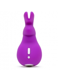 Фиолетовый клиторальный вибратор в форме зайчика - Happy Rabbit в Уфе Фиолетовый клиторальный вибратор в форме зайчика - Happy Rabbit