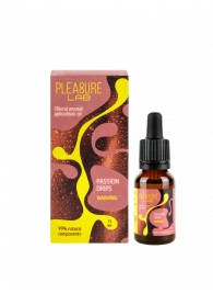 Капли с согревающим эффектом Passion Drips Warming - 15 мл. - Pleasure Lab - купить с доставкой в Уфе