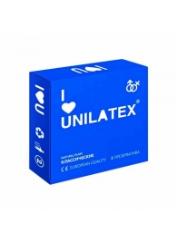 Классические презервативы Unilatex Natural Plain - 3 шт. - Unilatex - купить с доставкой в Уфе