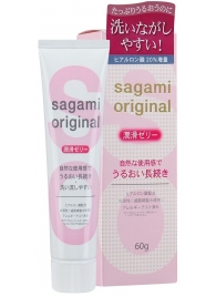 Гель-смазка на водной основе Sagami Original - 60 гр. - Sagami - купить с доставкой в Уфе