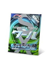 Презерватив Sagami Xtreme Mint с ароматом мяты - 1 шт. - Sagami - купить с доставкой в Уфе Презерватив Sagami Xtreme Mint с ароматом мяты - 1 шт. - Sagami - купить с доставкой в Уфе