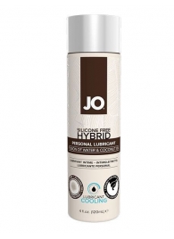 Водно-масляный лубрикант с охлаждающим эффектом JO Silicon free Hybrid Lubricant COOLING - 120 мл. - System JO - купить с доставкой в Уфе