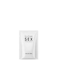 Полоски для орального секса Slow Sex Oral Sex Strips - 7 шт. - Bijoux Indiscrets - купить с доставкой в Уфе