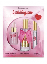 Набор средств для массажа и ласк Bubblegum Play Kit - Bijoux Indiscrets - купить с доставкой в Уфе