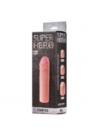 Фаллоудлинитель SUPER HERO Tempter - 16 см. - Lola Games - в Уфе купить с доставкой