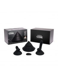 Конусный вибромассажер Cowgirl Cone с 2 насадками - CowGirl - купить с доставкой в Уфе