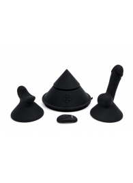 Конусный вибромассажер Cowgirl Cone с 2 насадками - CowGirl - купить с доставкой в Уфе