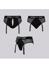 Трусики для фиксации насадок Strap-on-me Harness Lingerie Diva XS - Strap-on-me - купить с доставкой в Уфе
