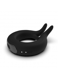 Черное эрекционное кольцо Marry Me Rechargeable Vibrating Cockring - Adrien Lastic - в Уфе купить с доставкой