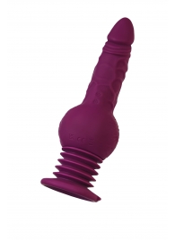 Фиолетовая мини-машина для секса Striker с пультом ДУ - 23,5 см. - ToyFa - купить с доставкой в Уфе