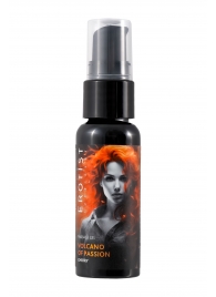 Гель с эффектом вибрации Volcano Of Passion со вкусом вишни - 25 мл. - Erotist Lubricants - купить с доставкой в Уфе