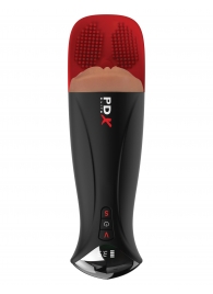 Мастурбатор-вагина в колбе с вибрацией Fuck-O-Matic Pro XL - Pipedream - в Уфе купить с доставкой