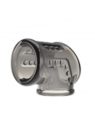 Дымчатая насадка на пенис и мошонку - Baile - в Уфе купить с доставкой