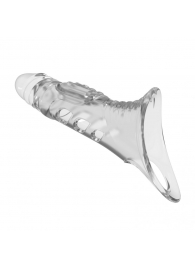 Прозрачная насадка на пенис - 22 см. - Baile - в Уфе купить с доставкой