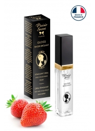 Стимулирующий блеск для губ со вкусом клубники - 7 мл. - Plaisir Secret - купить с доставкой в Уфе Стимулирующий блеск для губ со вкусом клубники - 7 мл. - Plaisir Secret - купить с доставкой в Уфе