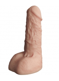 Телесный фаллоудлинитель с мошонкой Cock Next - 17 см. - LOVETOY (А-Полимер) - в Уфе купить с доставкой