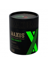 Презервативы MAXUS Mixed - 100 шт. - Maxus - купить с доставкой в Уфе Презервативы MAXUS Mixed - 100 шт. - Maxus - купить с доставкой в Уфе