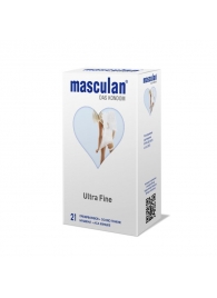 Особо тонкие презервативы Masculan Ultra Fine - 21 шт. - Masculan - купить с доставкой в Уфе
