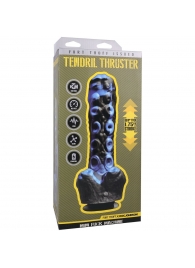 Черно-синяя мини-машина на присоске Tendril Thruster - 21,6 см. - Doc Johnson - купить с доставкой в Уфе