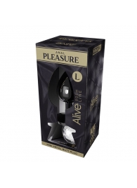 Серебристая анальная втулка с прозрачным кристаллом Mini Metal Butt Plug Size L - 9 см. - Adrien Lastic в Уфе Серебристая анальная втулка с прозрачным кристаллом Mini Metal Butt Plug Size L - 9 см. - Adrien Lastic