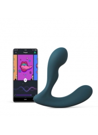 Темно-бирюзовый вибромассажер простаты Solstice X - Magic Motion - в Уфе купить с доставкой Темно-бирюзовый вибромассажер простаты Solstice X - Magic Motion - в Уфе купить с доставкой