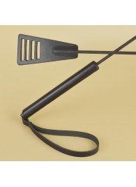 Черный кожаный стек «Сириус» - 60 см. - Sitabella - купить с доставкой в Уфе