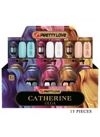 Набор из 15 мастурбаторов Catherine Olga - Baile - в Уфе купить с доставкой