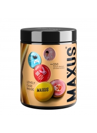 Точечные презервативы MAXUS 2000 Amazing Dots с железным кейсом - 12 шт. - Maxus - купить с доставкой в Уфе