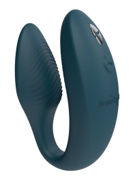 Зеленый вибратор для пар We-Vibe Sync 2 с пультом ДУ - We-vibe купить в Уфе с доставкой в Orgasmix.ru Зеленый вибратор для пар We-Vibe Sync 2 с пультом ДУ - We-vibe