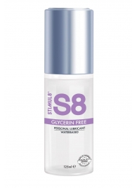 Лубрикант на водной основе S8 Glycerin Free без глицерина - 125 мл. - Stimul8 - купить с доставкой в Уфе