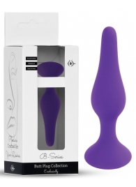 Фиолетовая анальная втулка Silcone Purple Plug Small - 10 см. - Boys of Toys в Уфе Фиолетовая анальная втулка Silcone Purple Plug Small - 10 см. - Boys of Toys