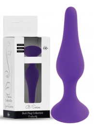 Фиолетовая анальная втулка Silcone Purple Plug Large - 12,5 см. - Boys of Toys в Уфе Фиолетовая анальная втулка Silcone Purple Plug Large - 12,5 см. - Boys of Toys