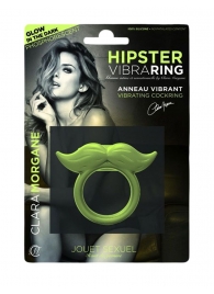 Люминесцентное эрекционное виброкольцо Hipster - Clara Morgane - в Уфе купить с доставкой