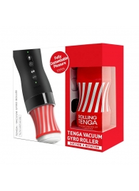 Набор Tenga Vacuum Gyro Roller 3s: мастурбатор и устройство для вращения и создания вакуума - Tenga - в Уфе купить с доставкой Набор Tenga Vacuum Gyro Roller 3s: мастурбатор и устройство для вращения и создания вакуума - Tenga - в Уфе купить с доставкой