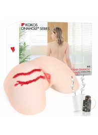 Мастурбатор-полуторс с двойным слоем материала и вибрацией Jenny Onahole Real Hips - KOKOS - в Уфе купить с доставкой Мастурбатор-полуторс с двойным слоем материала и вибрацией Jenny Onahole Real Hips - KOKOS - в Уфе купить с доставкой