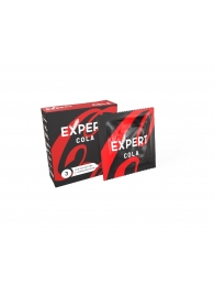 Презервативы с ароматом колы Expert Cola - 3 шт. - Expert - купить с доставкой в Уфе