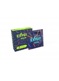 Светящиеся в темноте презервативы Expert Neon - 3 шт. - Expert - купить с доставкой в Уфе