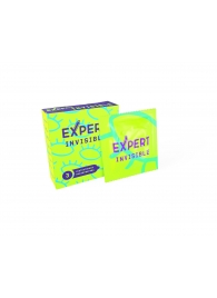 Ультратонкие презервативы Expert Invisible - 3 шт. - Expert - купить с доставкой в Уфе