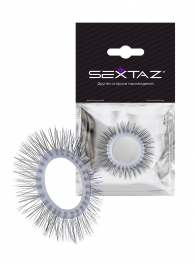 Круглое эрекционное кольцо с «ресничками» - Sextaz - в Уфе купить с доставкой