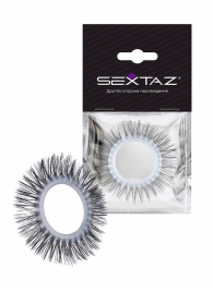 Круглое эрекционное кольцо с длинными «ресничками» - Sextaz - в Уфе купить с доставкой