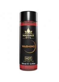 Массажное масло с согревающим эффектом Massage Oil Warming - 100 мл. - HOT - купить с доставкой в Уфе