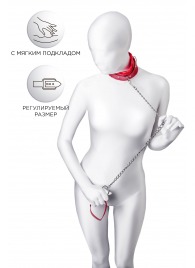 Красный ошейник с подкладкой из меха - ToyFa - купить с доставкой в Уфе